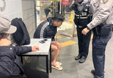 실종됐던 30대 중증 지적장애인 남성. 서울경찰청 기동순찰대 제공.